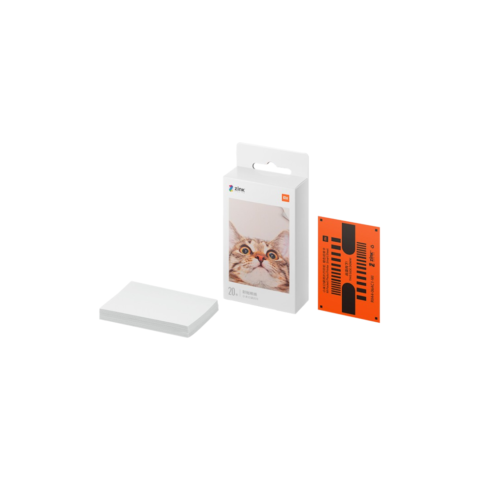 Papel Para Impresora de Fotos Portátil Xiaomi (20 hojas)